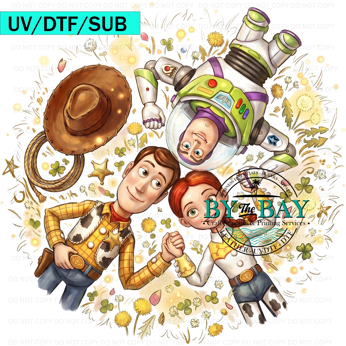 Toy Trio 02 UVDTF/DTF/SUB