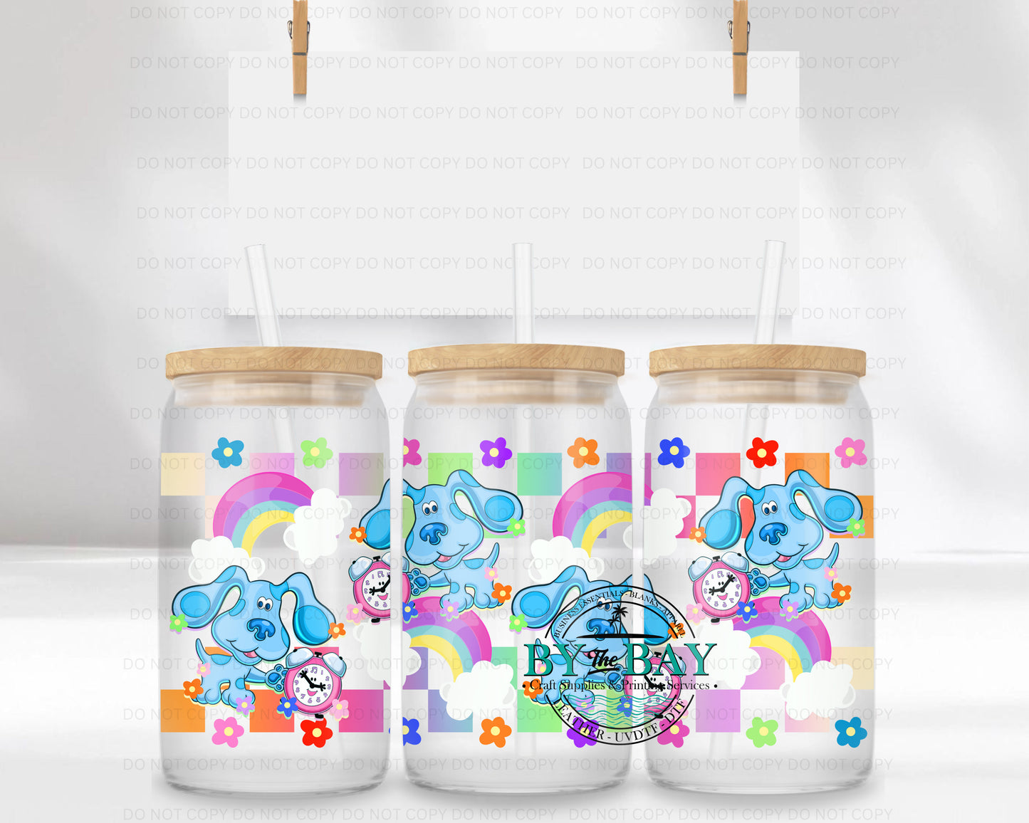 Checker Clues 16oz UVDTF Wrap