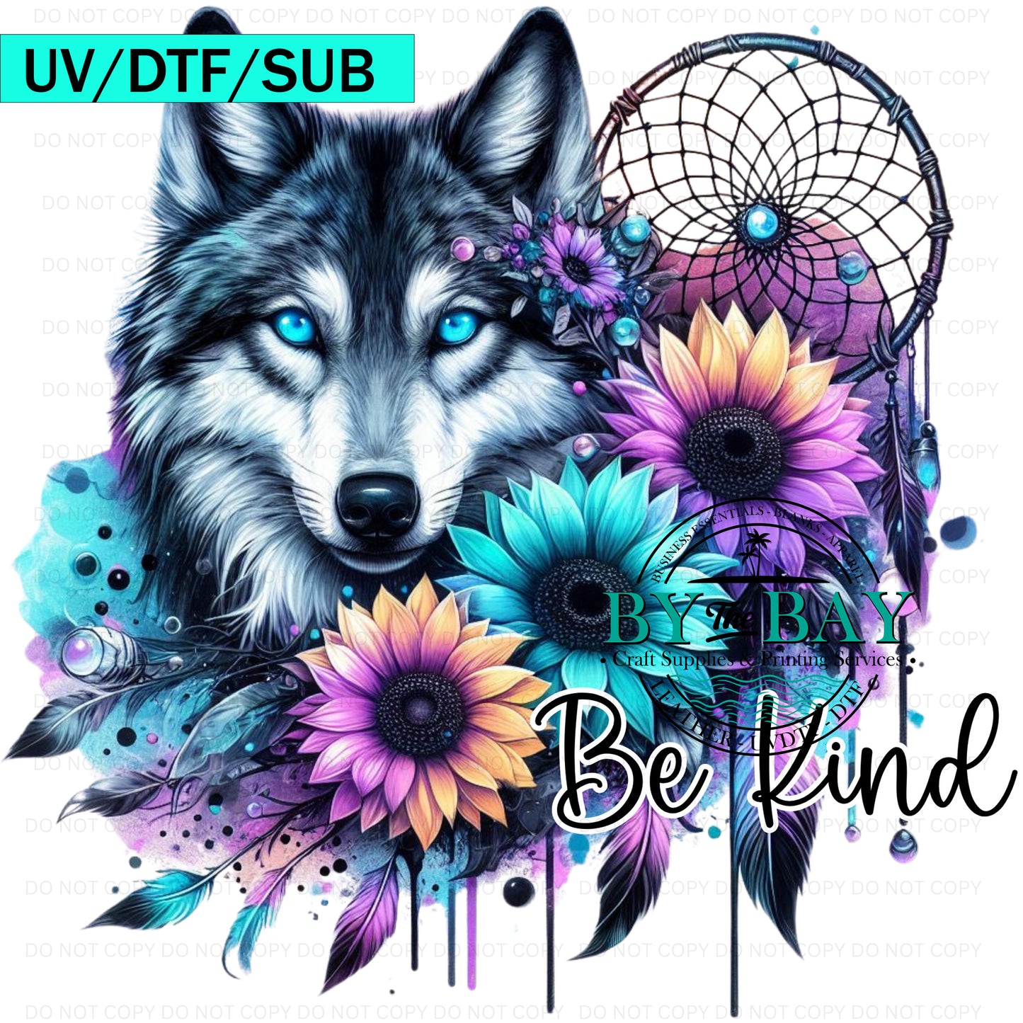 Wolf 002 UVDTF/DTF/SUB