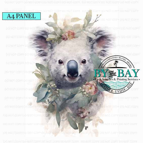 A4 Koala Eucalyptus Set