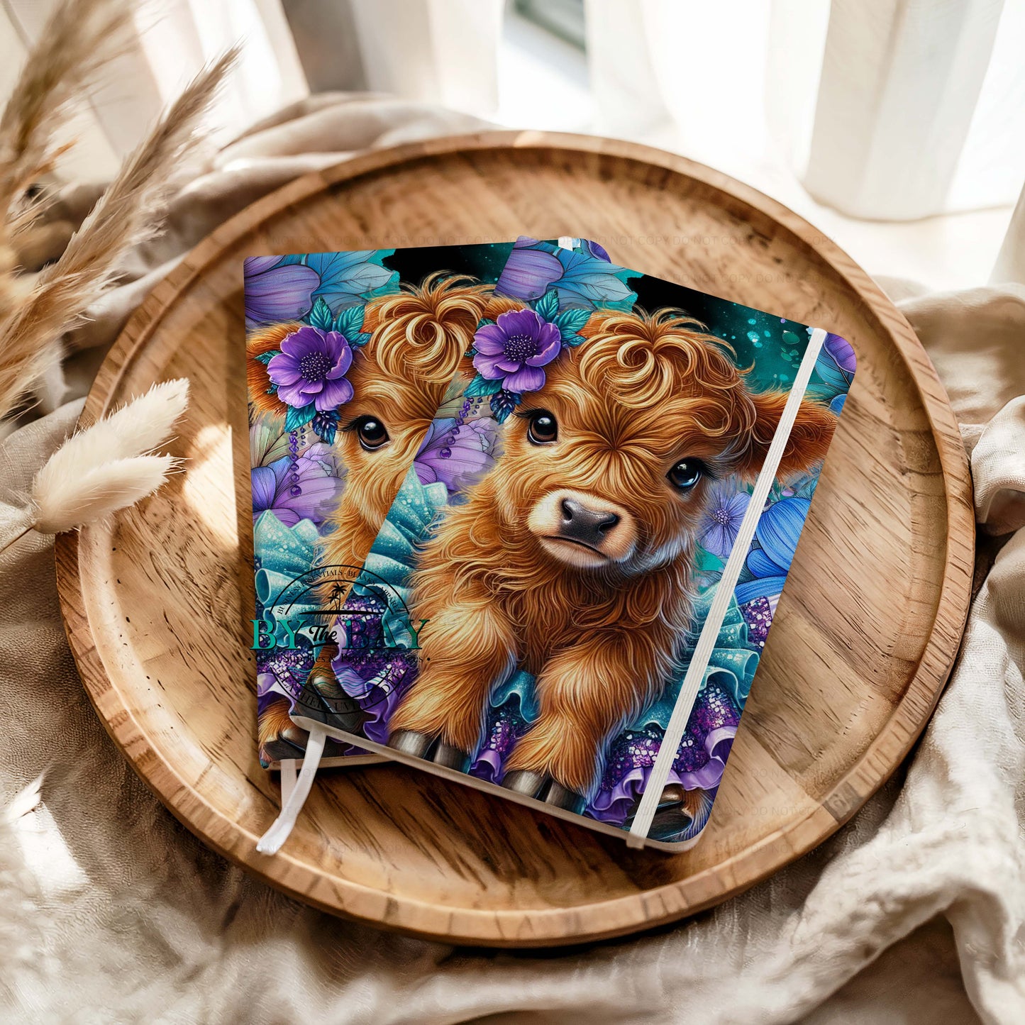 Blue Highland Tutu A6 (Ready made & DIY Notepad options available)