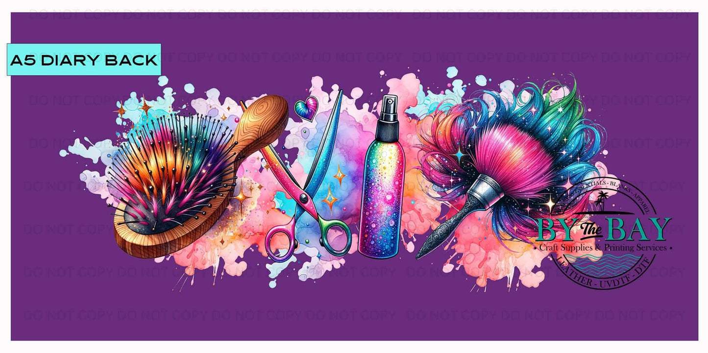 Hairdresser A5 Diary Back