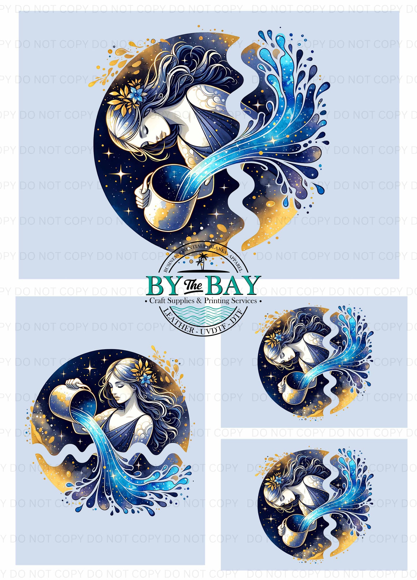 Aquarius (Various Sizes) Bag Panels