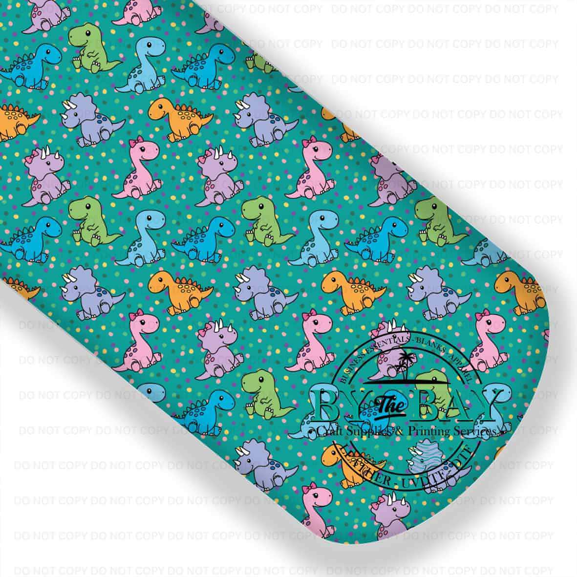 A-RAWR-ABLE Teal Dots
