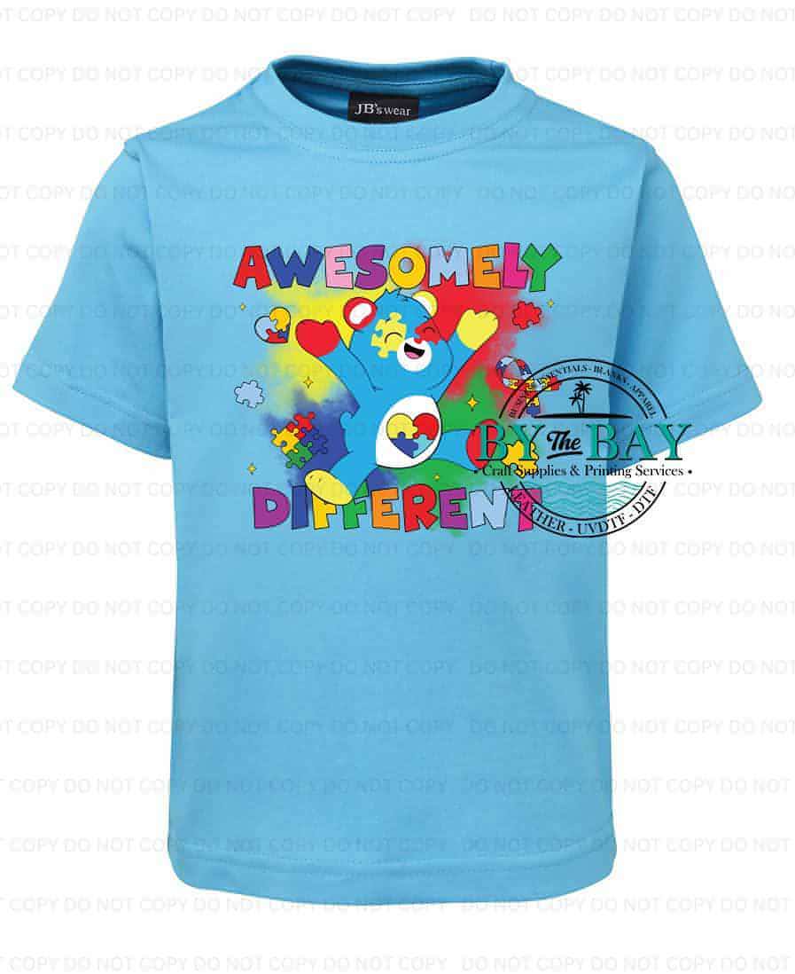 Awesomely Different Autism tee