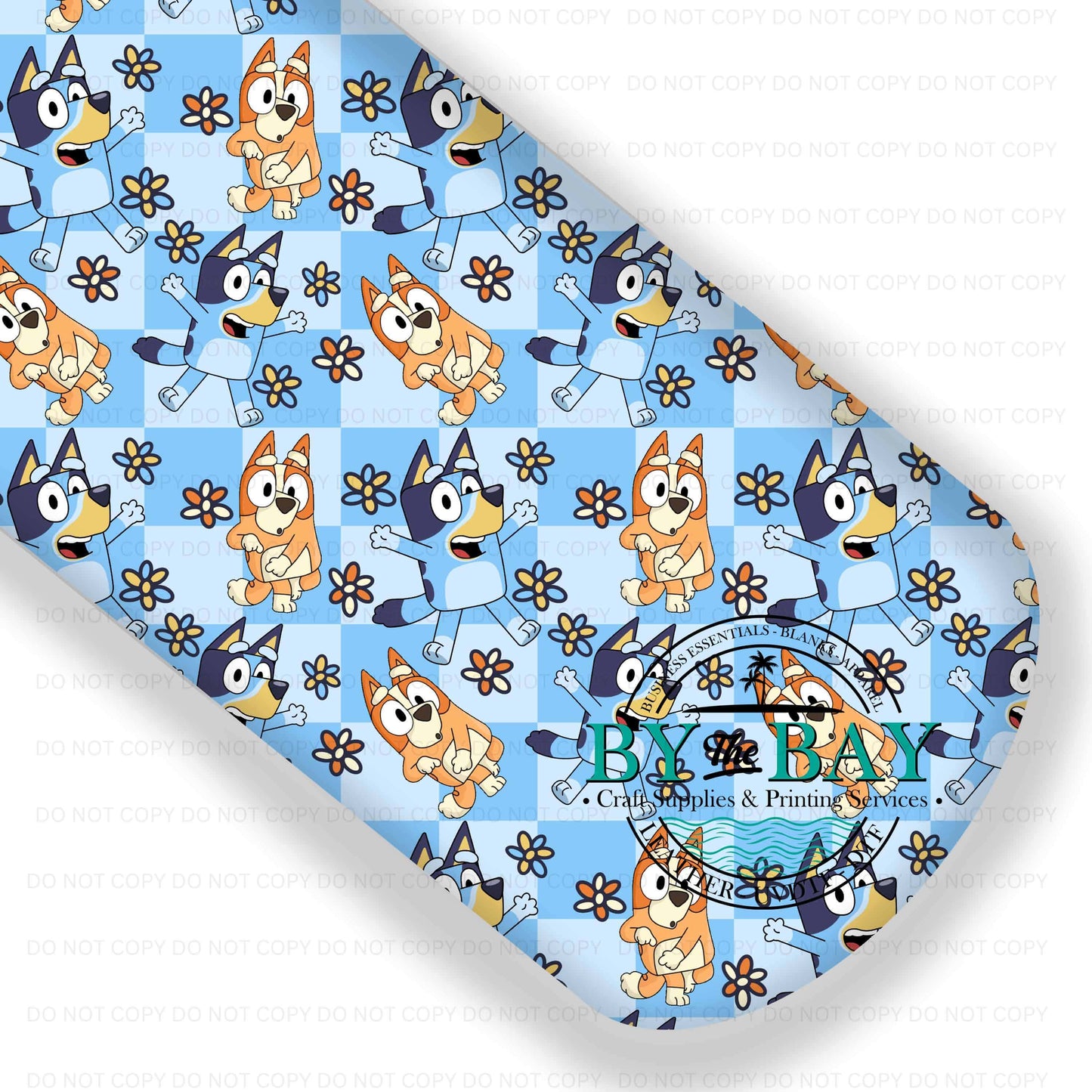 Blue Dog & Friend Blue Checks