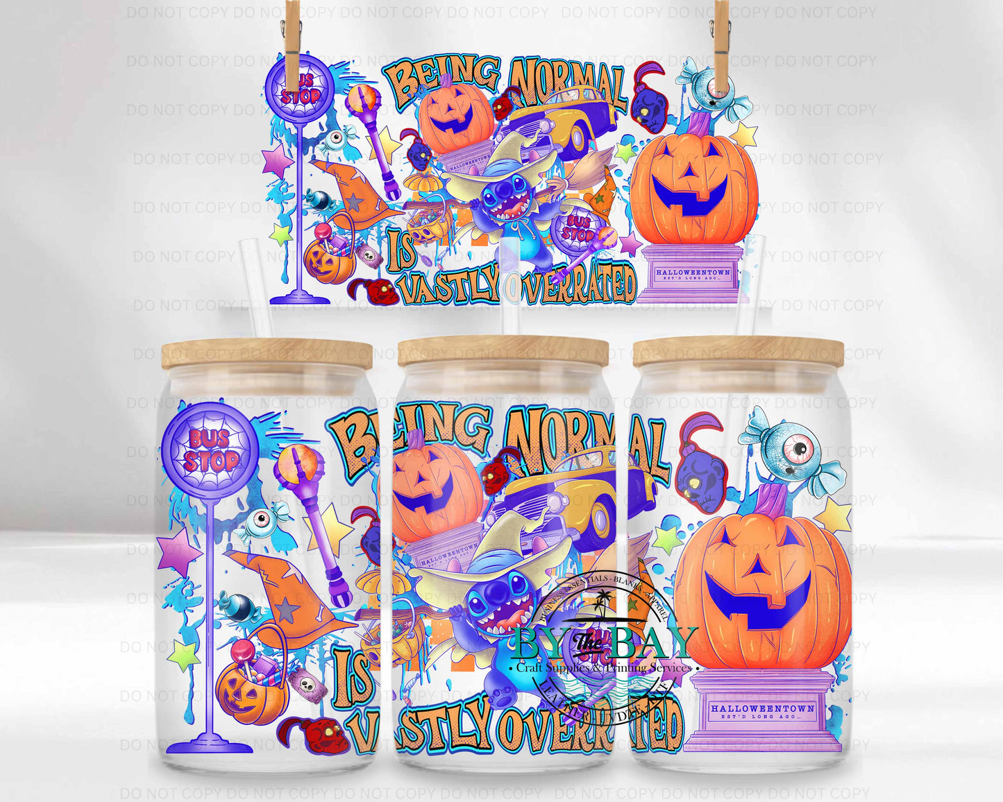 Being Normal 16oz UVDTF Wrap