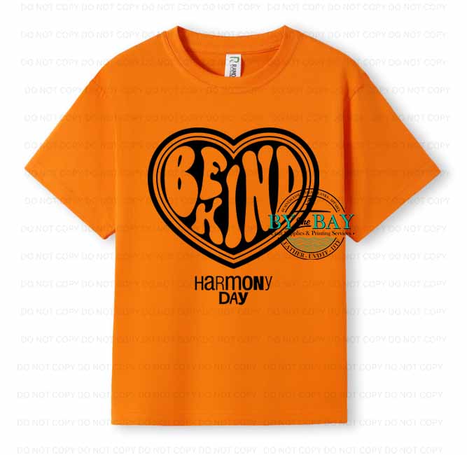 Be Kind Harmony Day Kids Tee