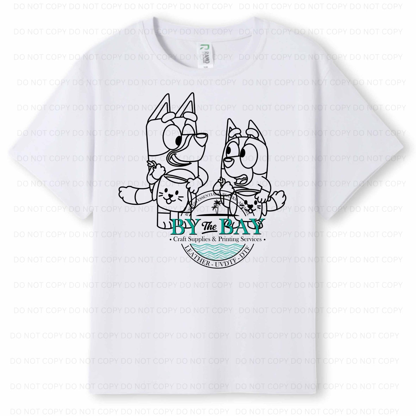 Blue Dog Easter Tee 2 (pens included)