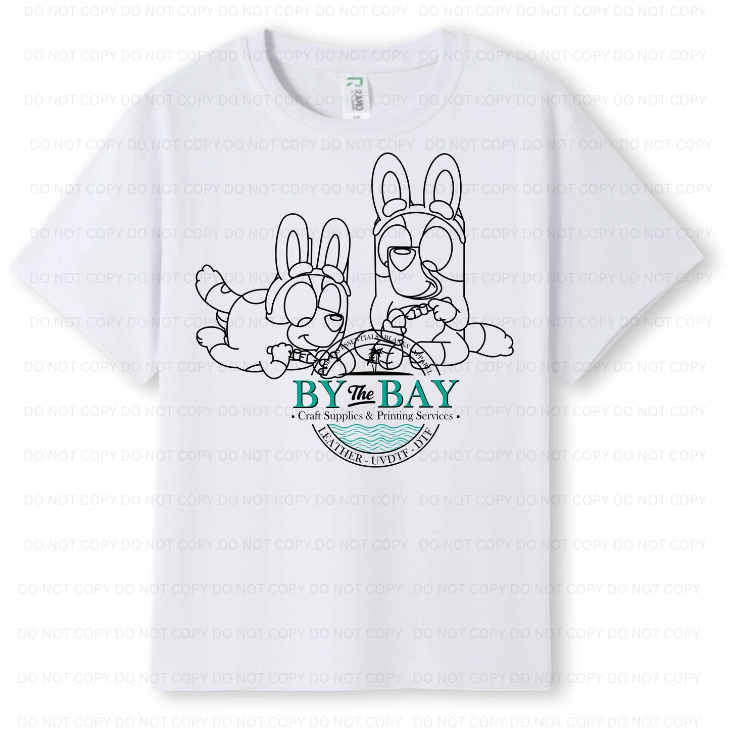 Blue Dog Easter Tee 3 (pens included)