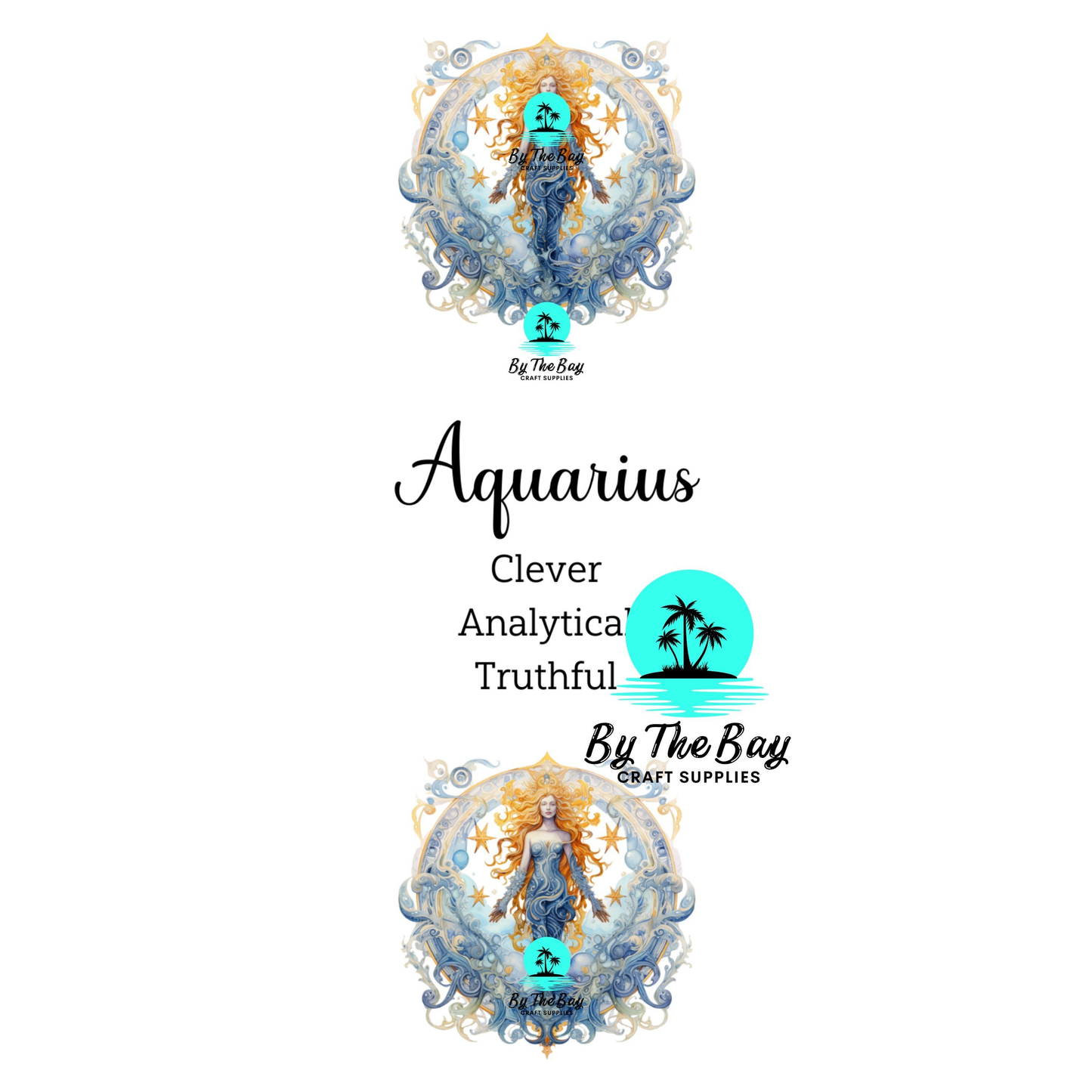 Star Sign Bookmark Decal (Various)