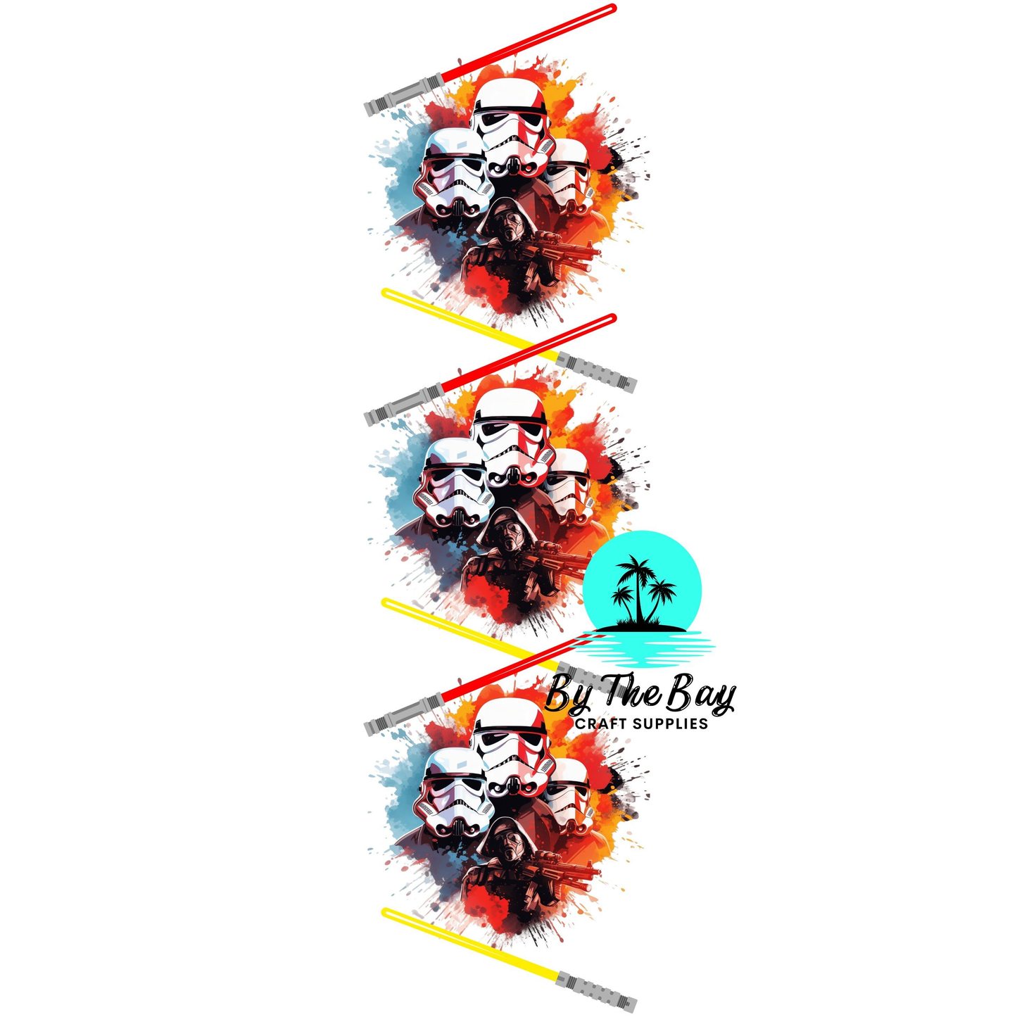 Saber Bookmark Decal