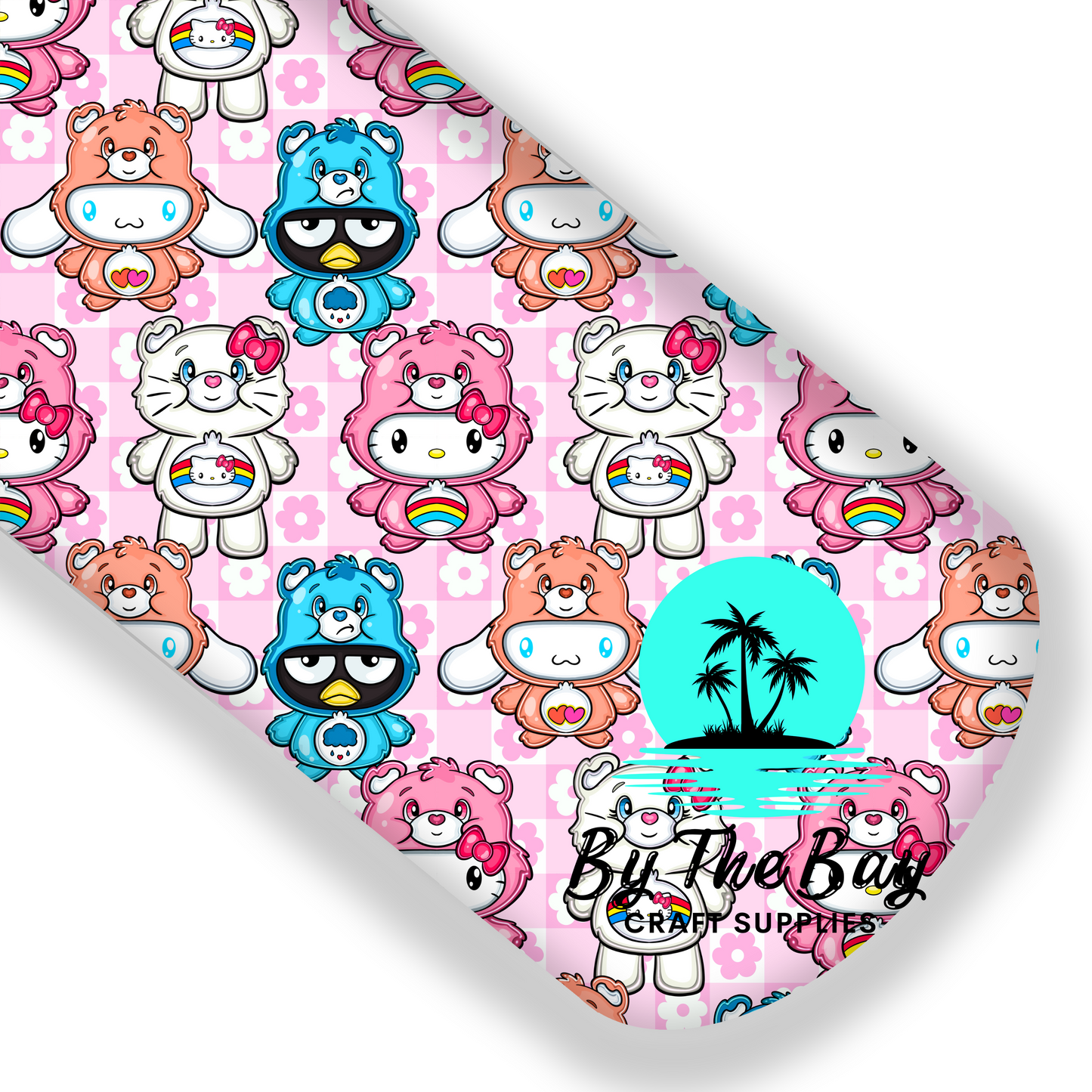 Kitty dress up mixed - pink flowers