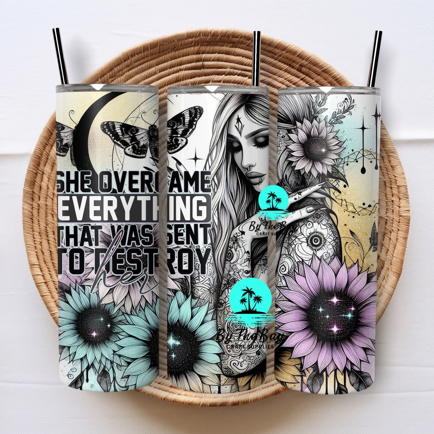 Overcame everything 20oz Tumbler SUB PRINT