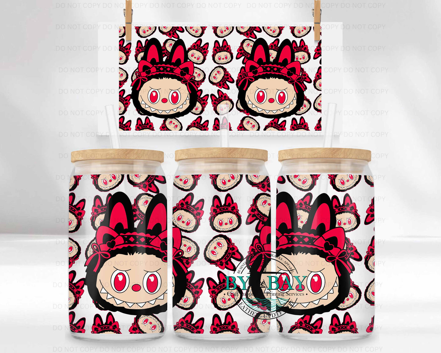 Goth Bubus 16oz UVDTF Wrap