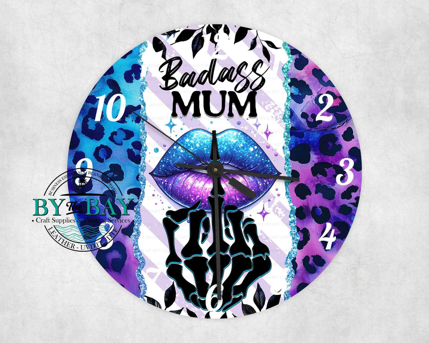 Badass Mum Clock