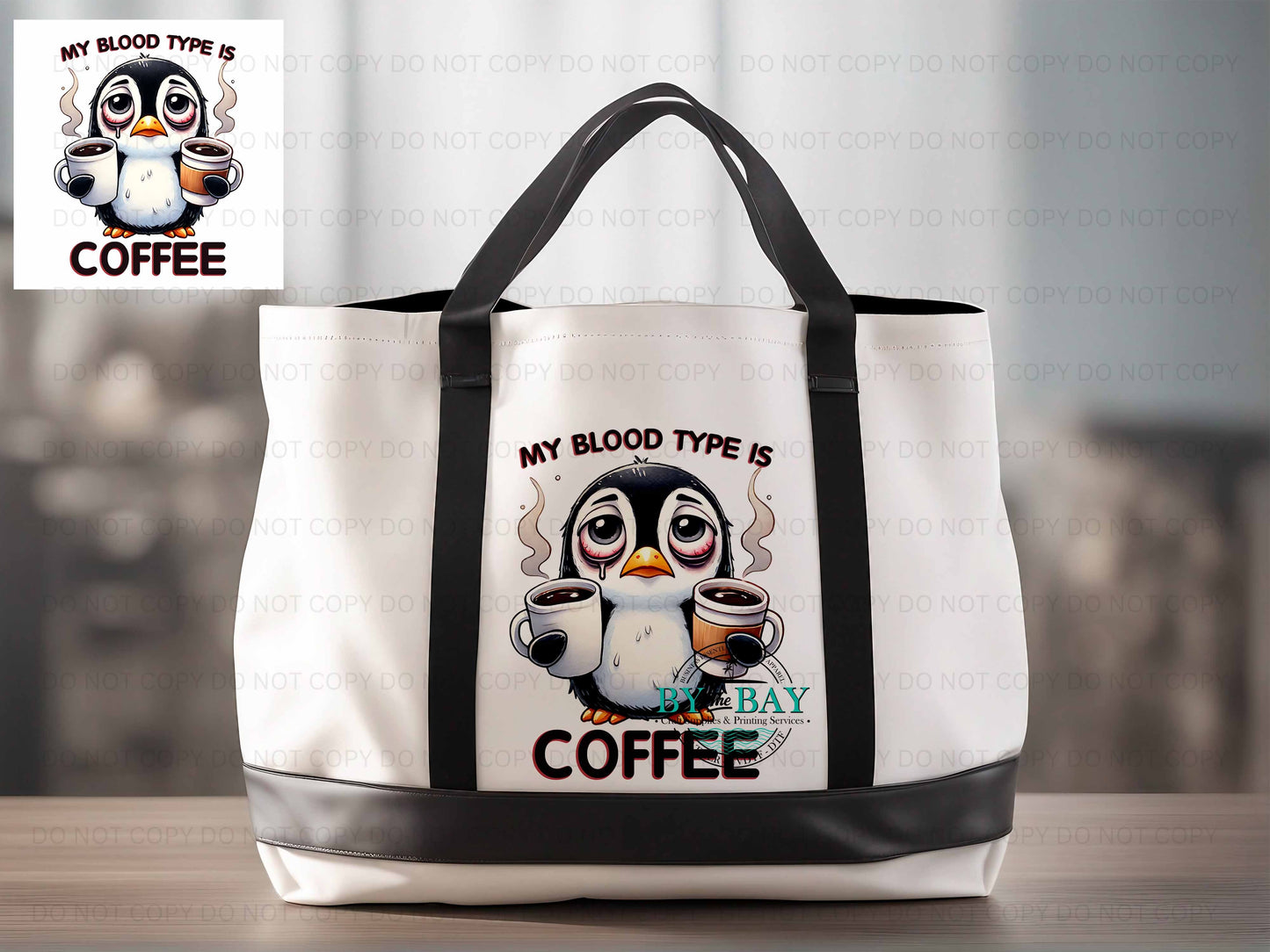 Blood Type Coffee Penguin