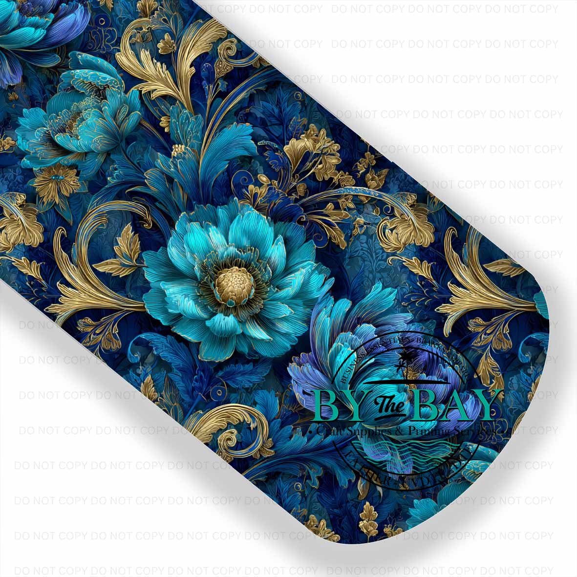 Blue Floral 002