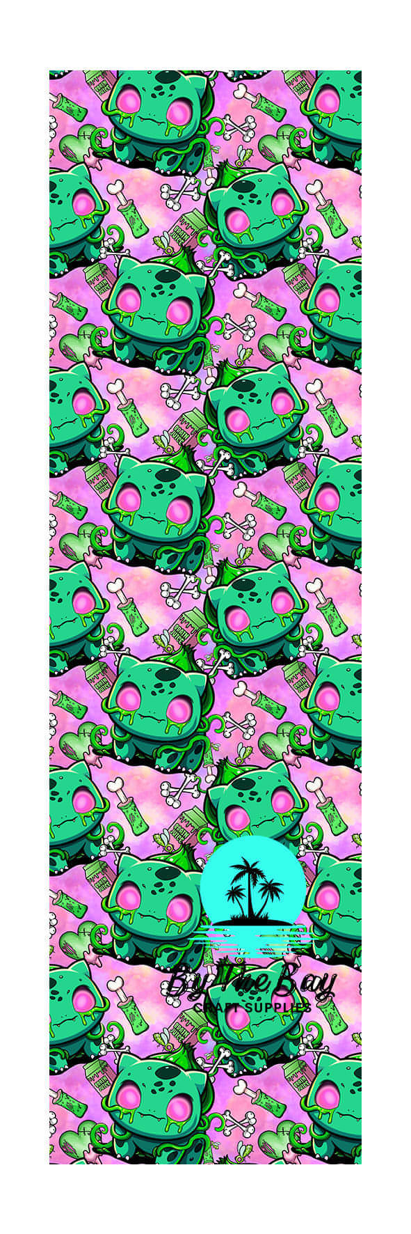 Zombasaur Bookmark Decal