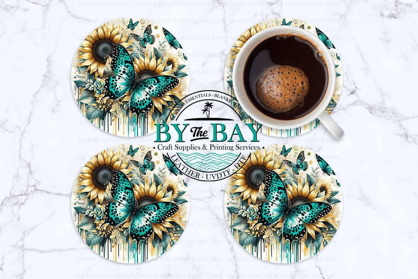 Butterfly Sunflowers