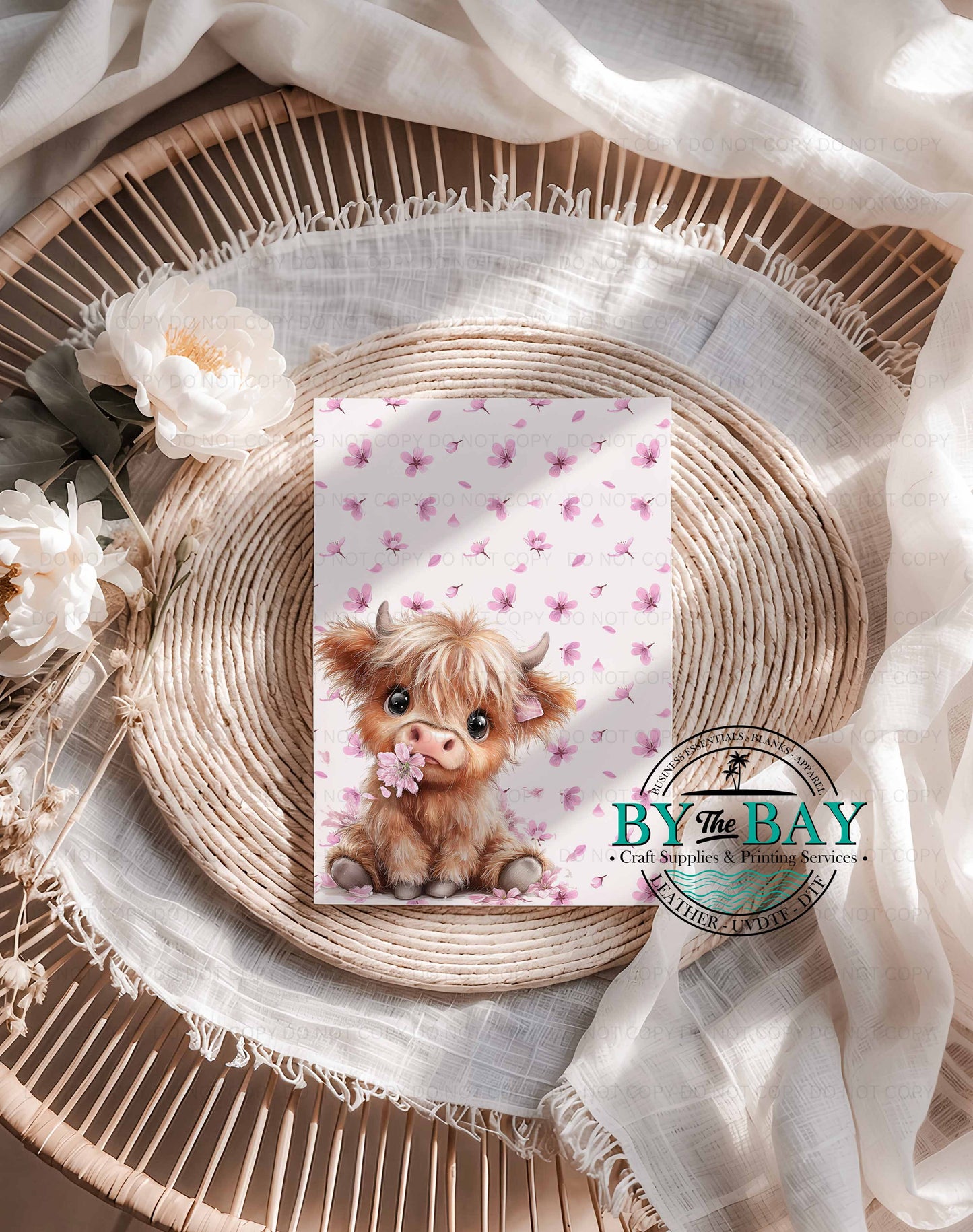 Pink Highland 001 Candle Melt Cards