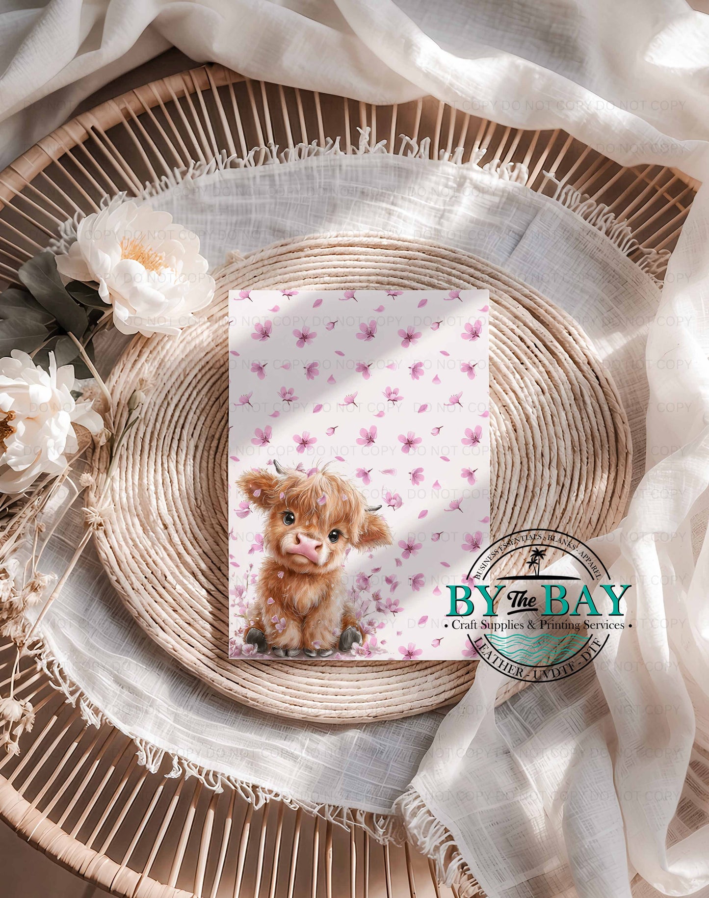 Pink Highland 003 Candle Melt Cards