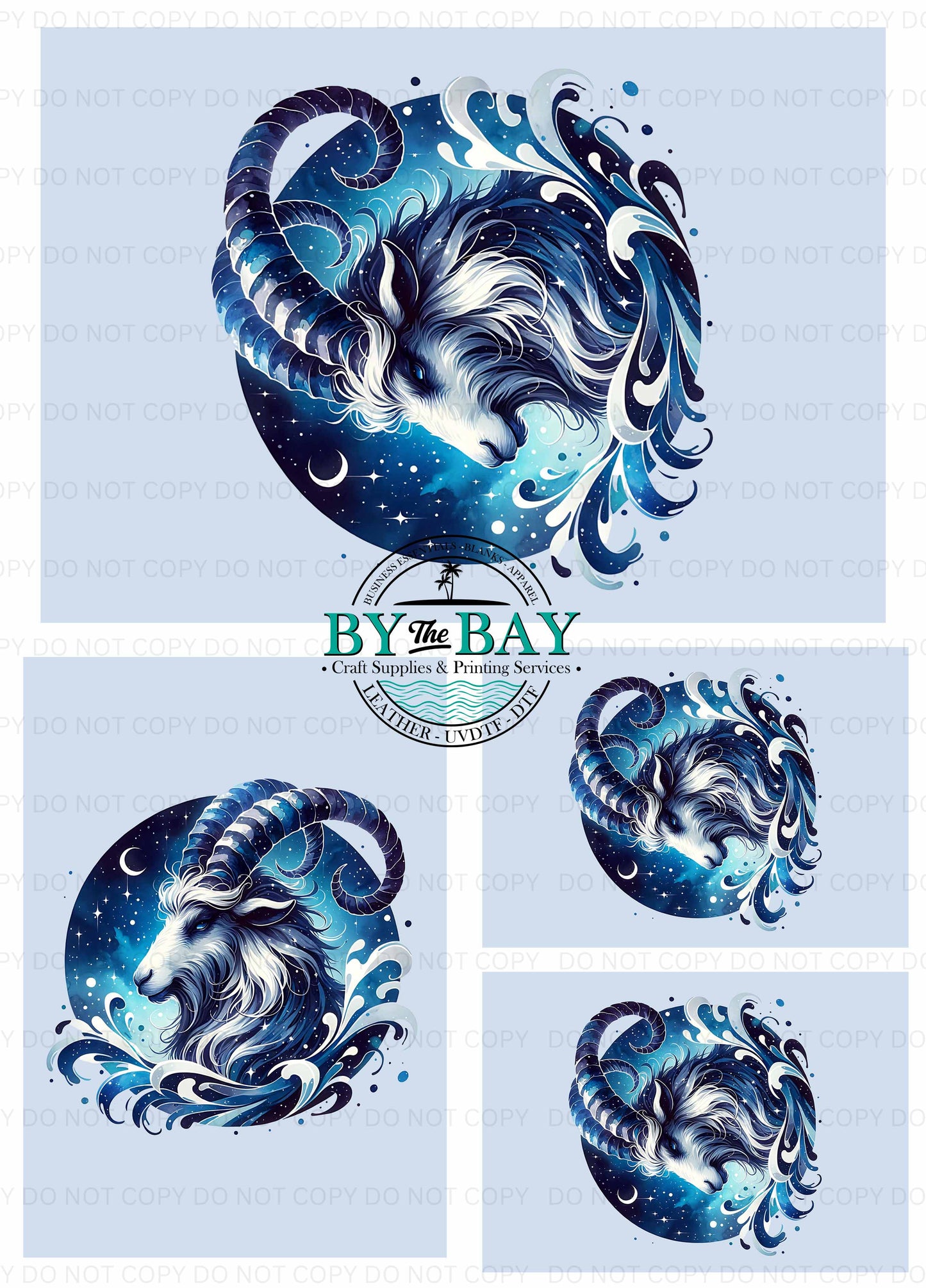 Capricorn (Various Sizes) Bag Panels