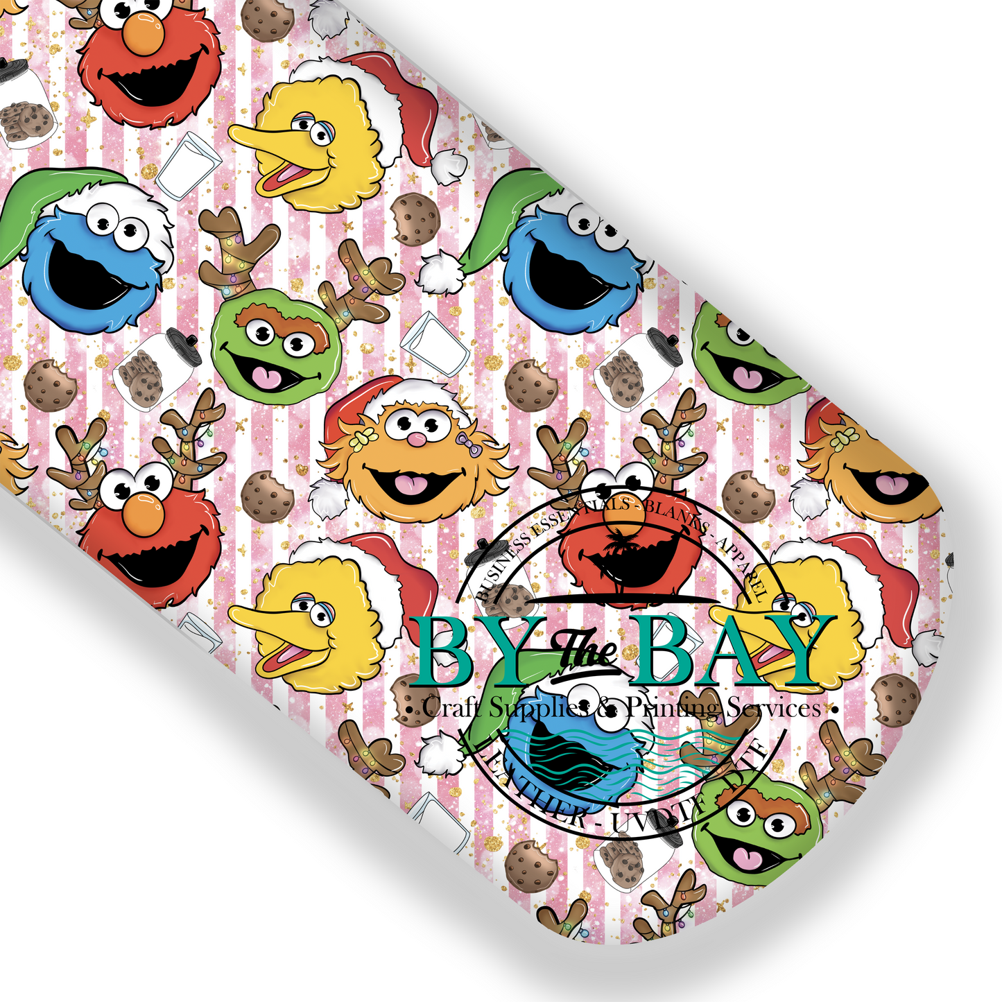 Christmas street stripe