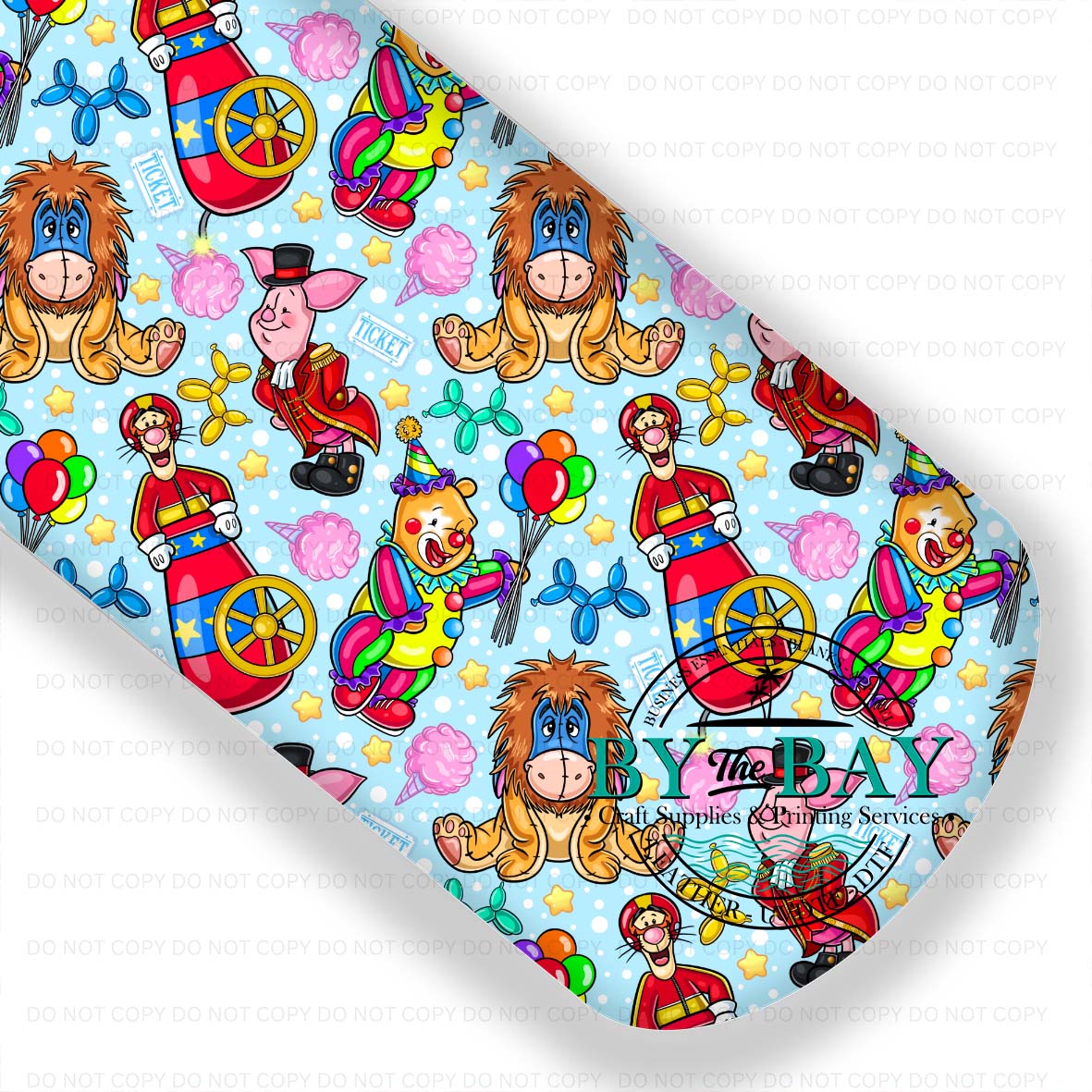 Circus Bear & Friends Blue