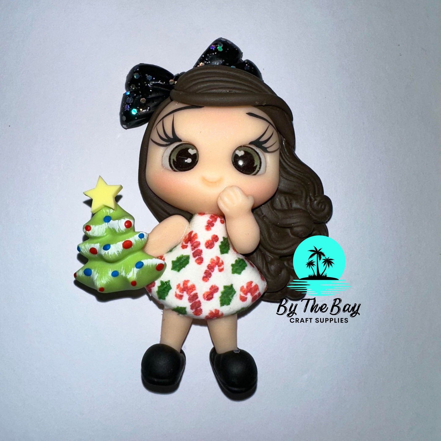 Girl with Chrissy tree