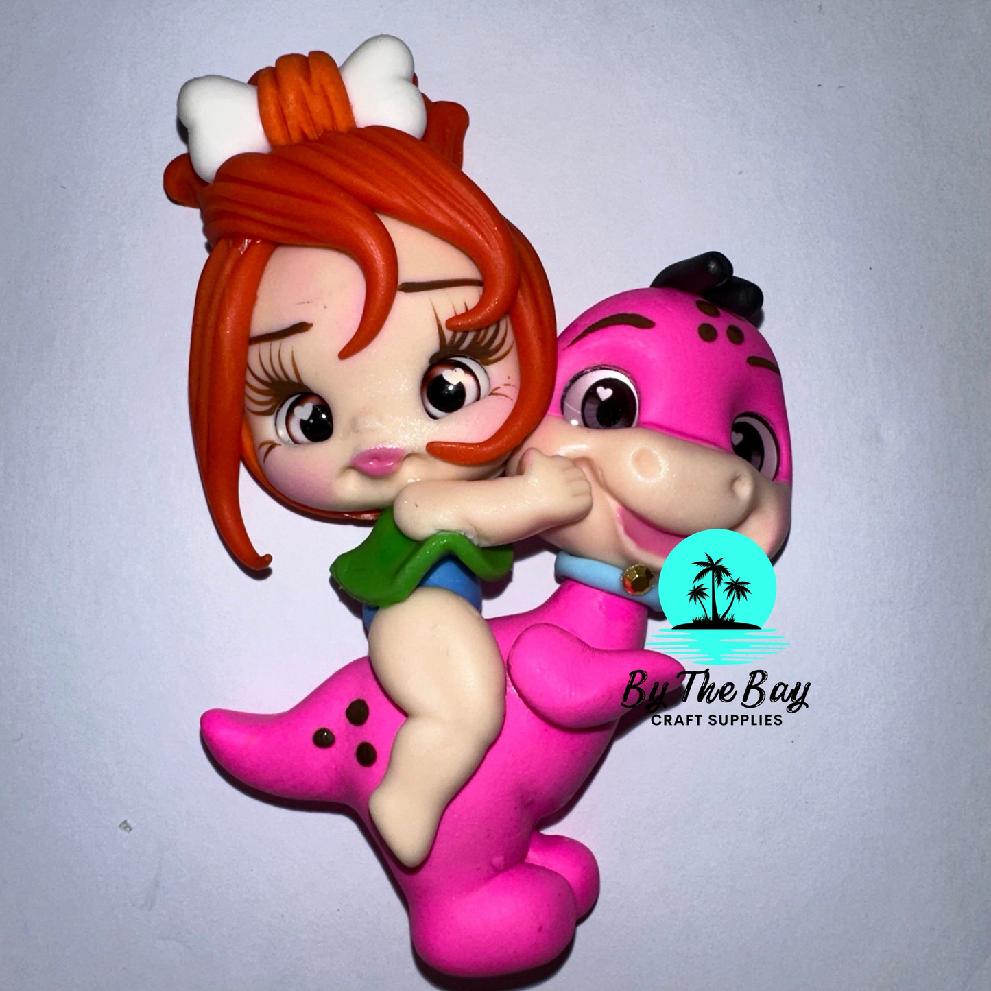Dino and girl