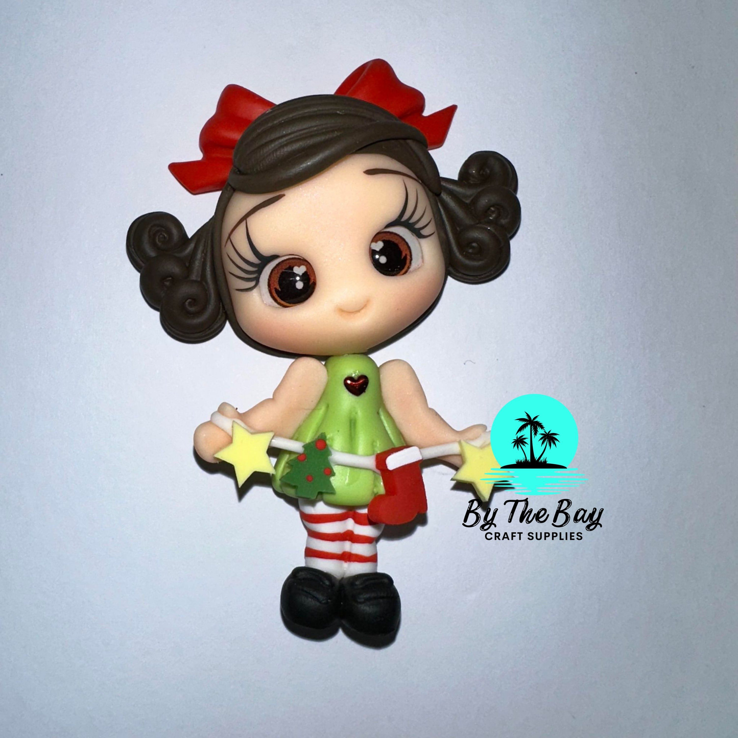 Girl with little stars