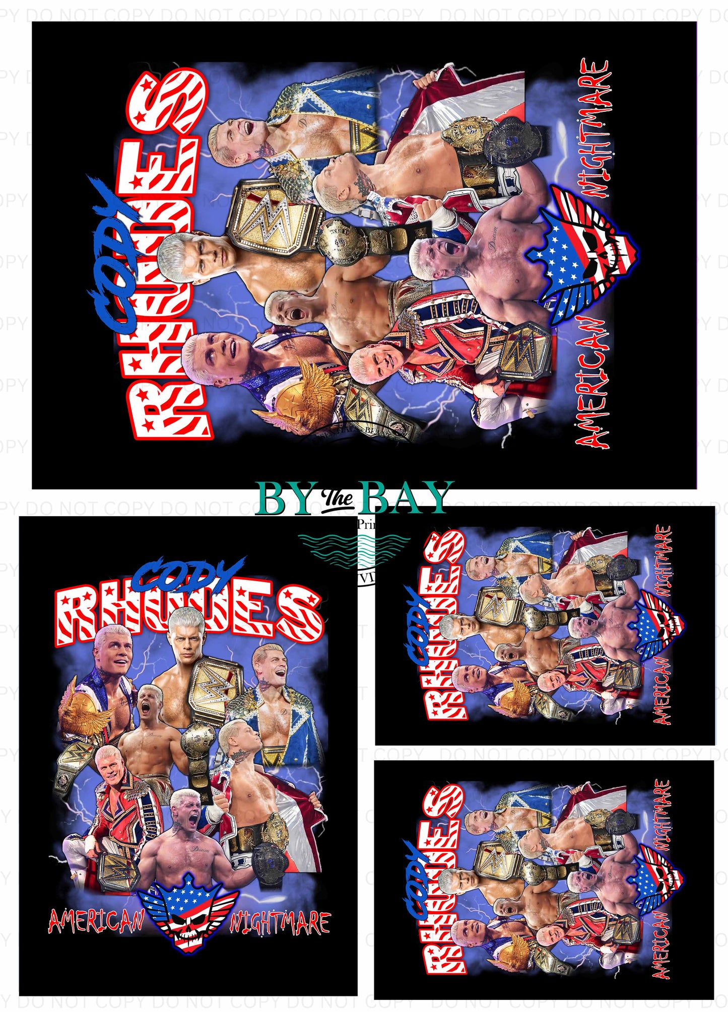 Cody (Various Sizes) Bag Panels