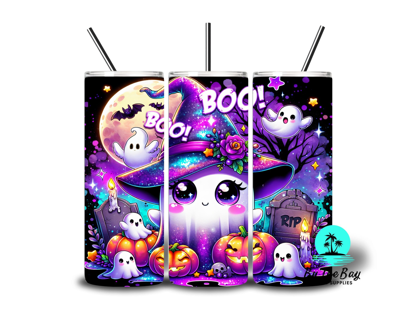 Cute Ghost 20oz SUB Print