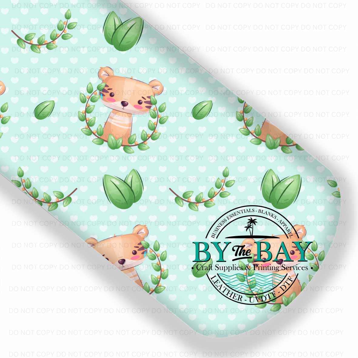 Cute Tiger Green