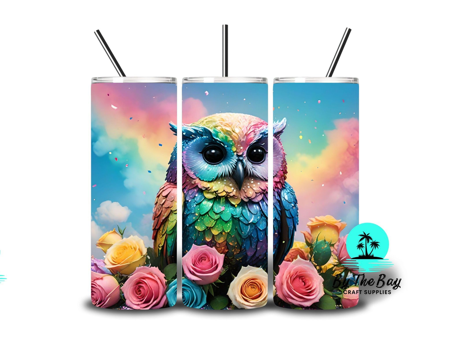 Rainbow Owl 20oz SUB Print