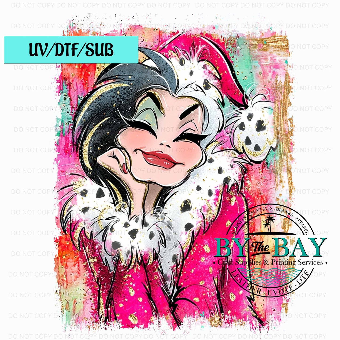 Cruel Xmas UV/DTF/SUB Print