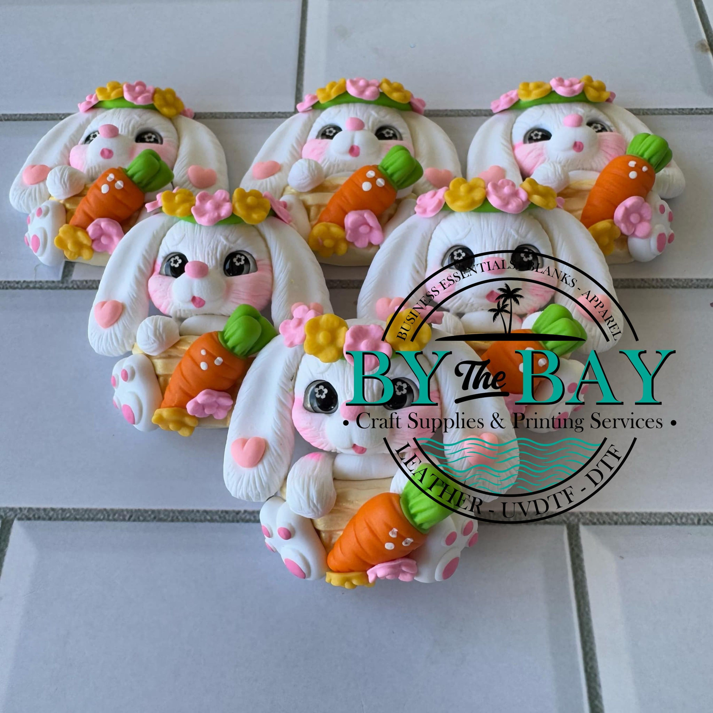 Cute White Bunny Carrot