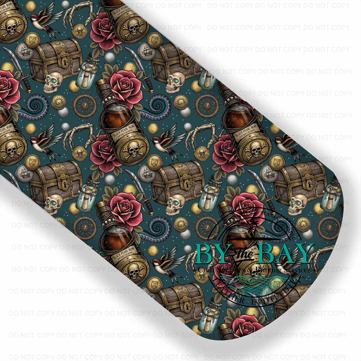 Dead Man Background Teal