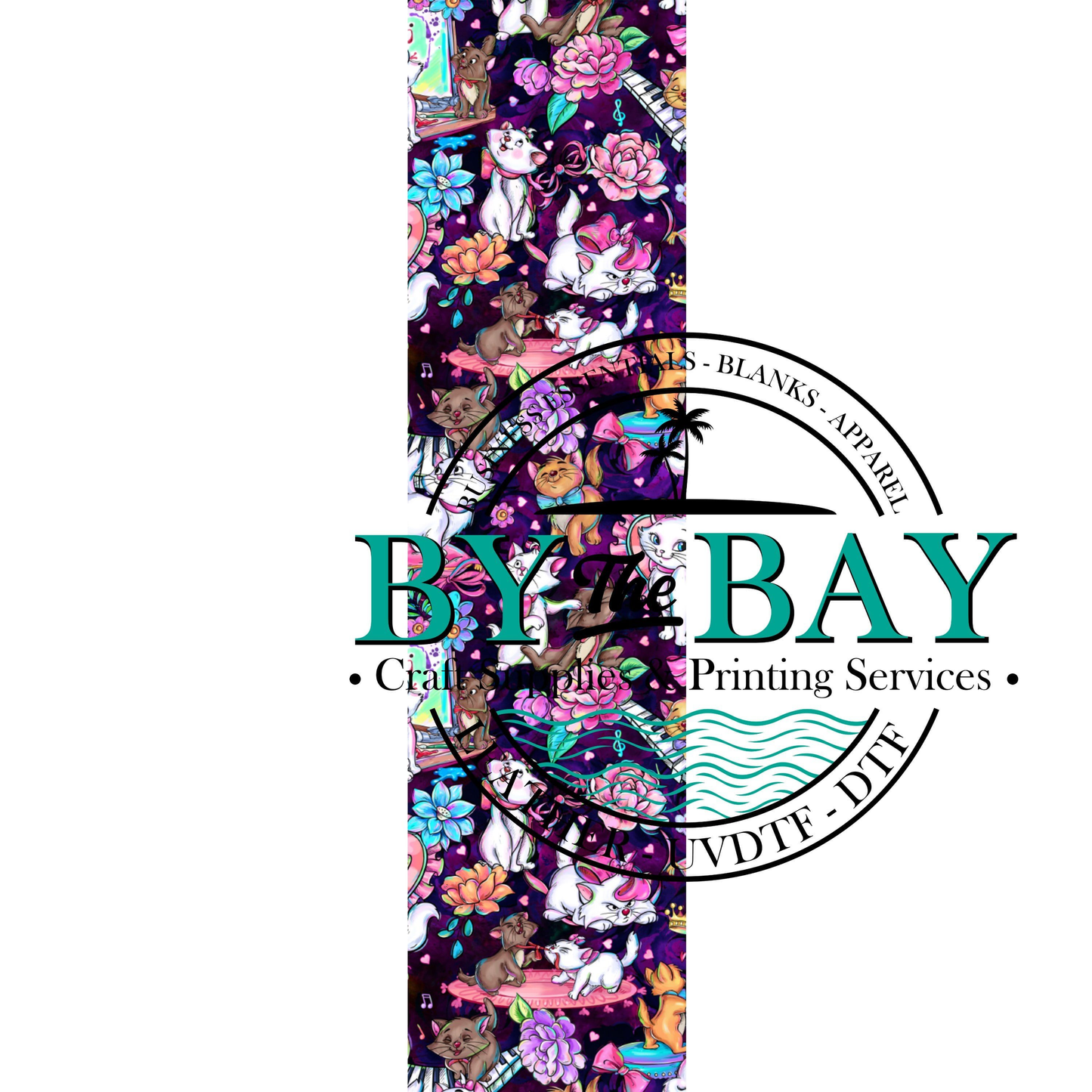 Dark Kitty Bookmark Decal