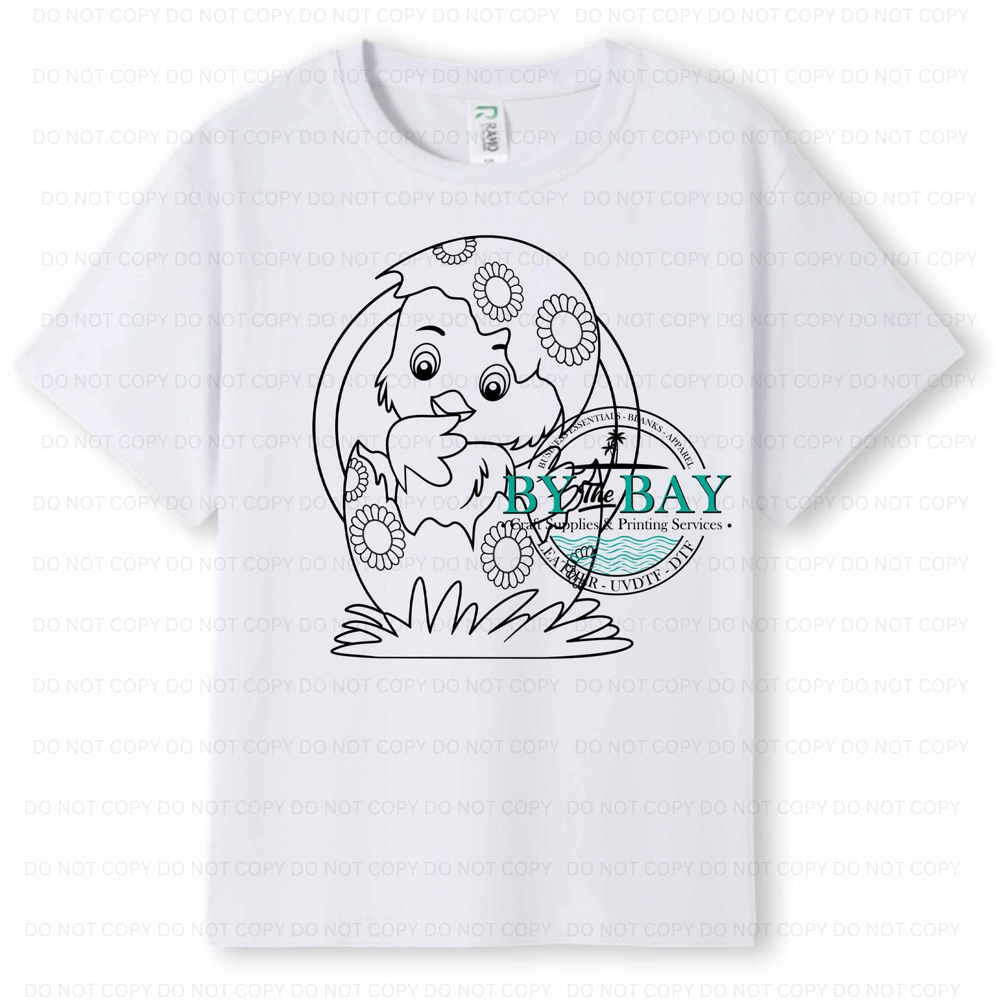 Easter Chick Colouring in Tee (pens included)