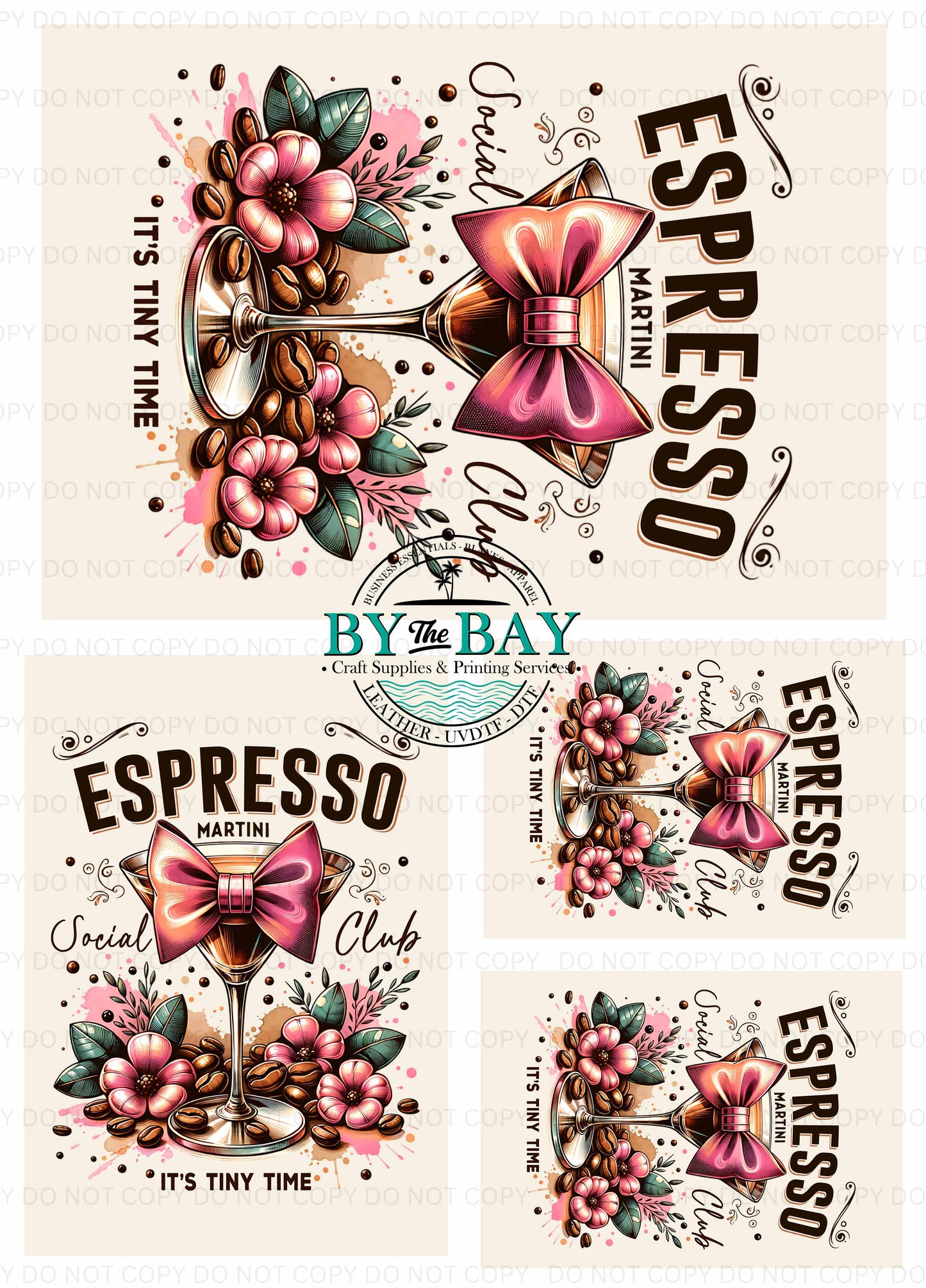 Espresso Martini (Various Sizes) Bag Panels