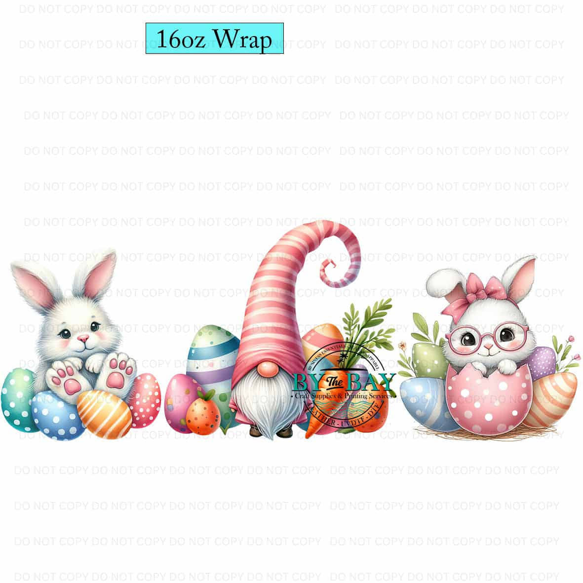 Easter Gnome & Bunnies