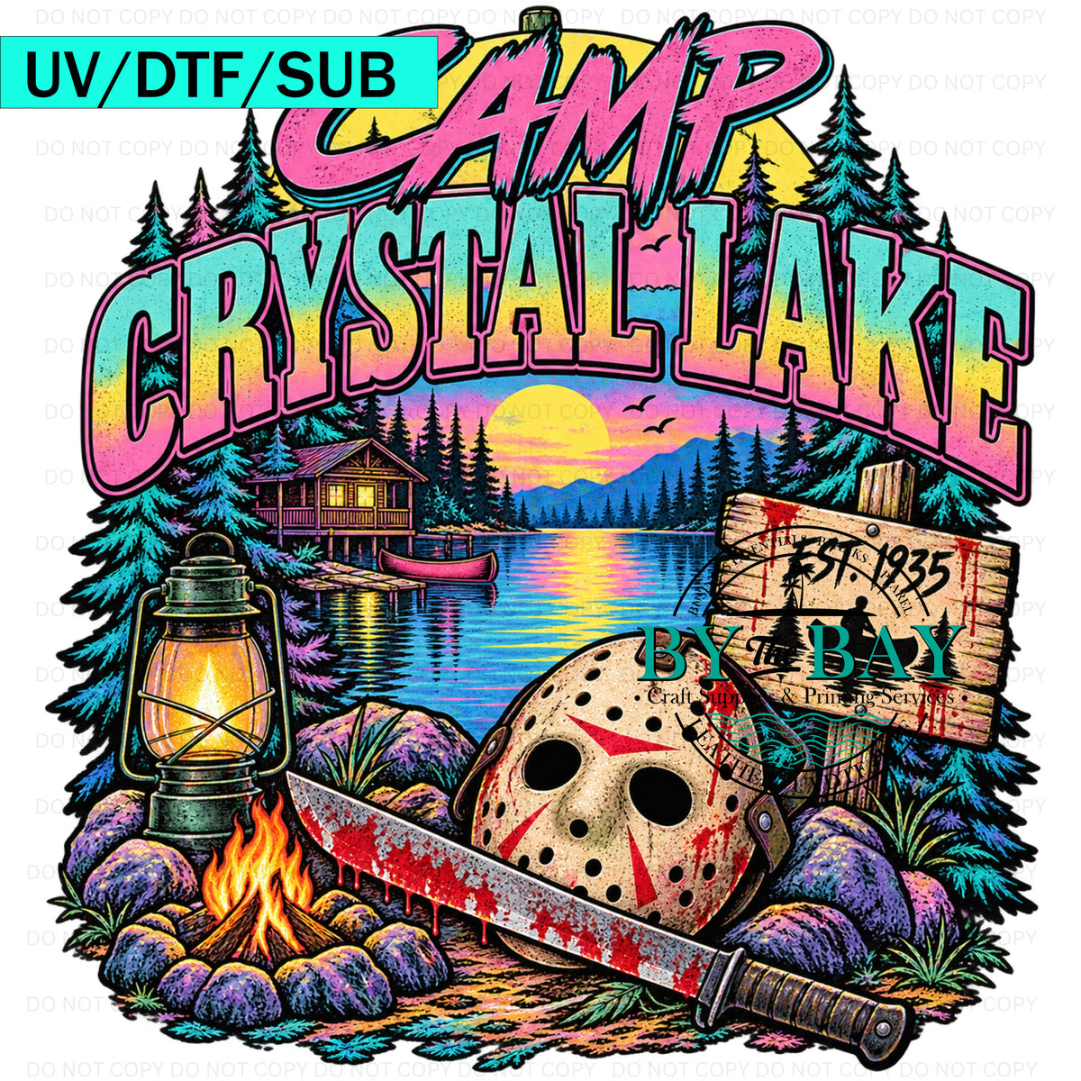 Camp Horror 3 DTF/UVDTF/SUB