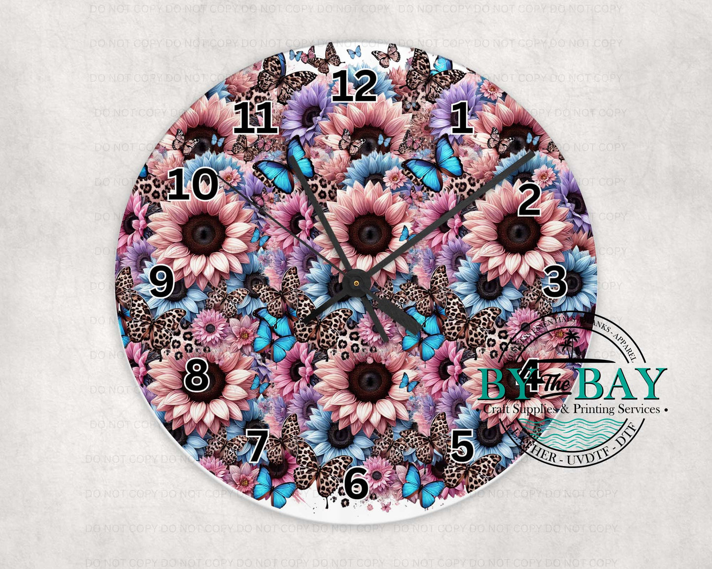 Flowers Clock