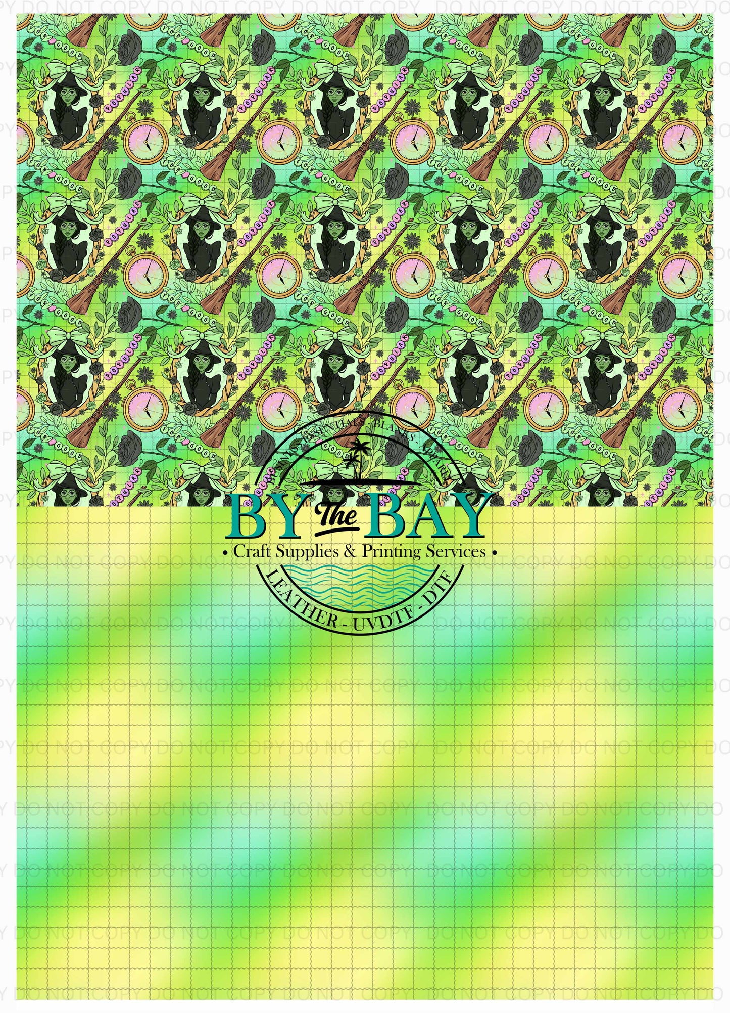 For Good Green A4 Split Design Sheet