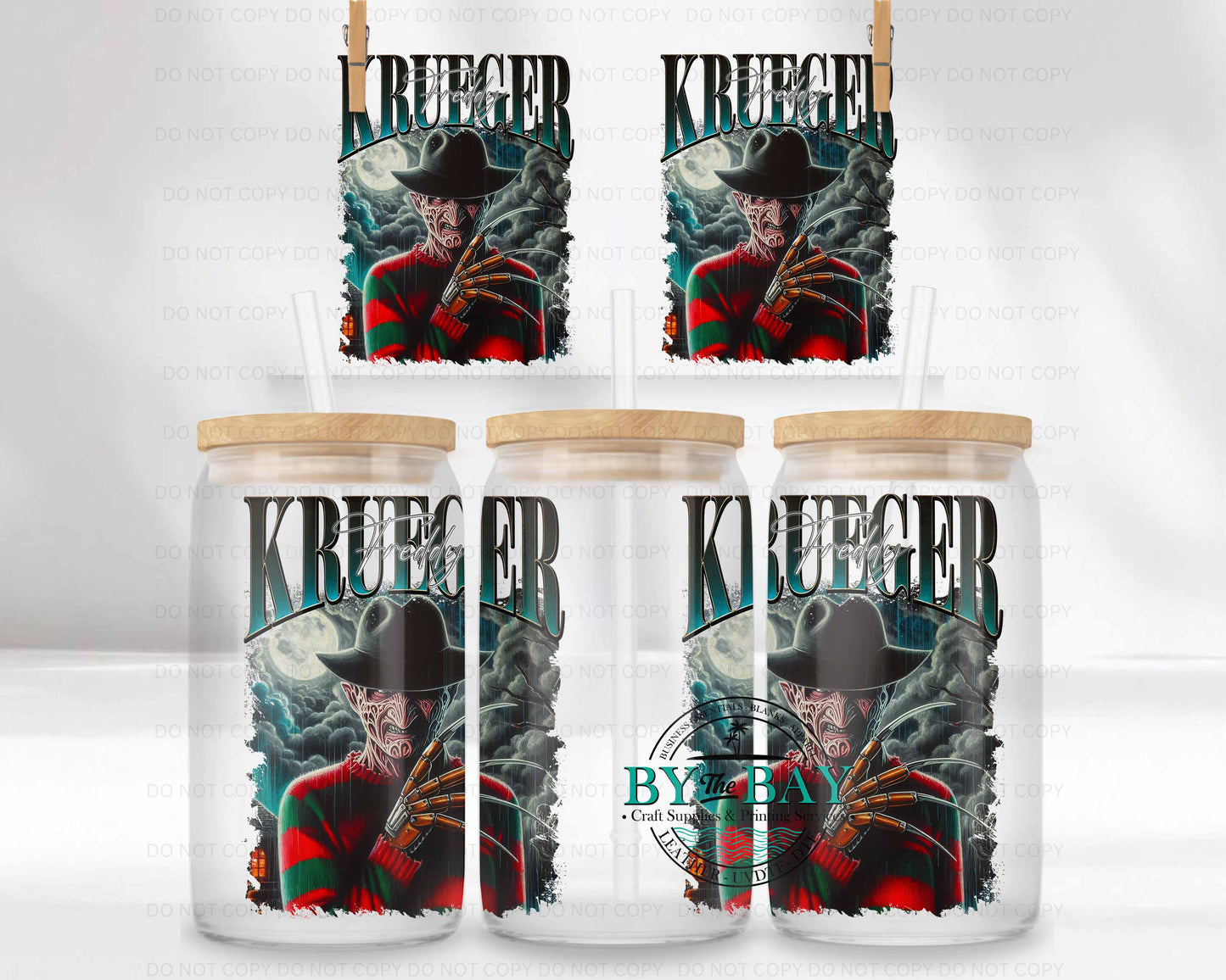 Fred K 16oz UVDTF Wrap