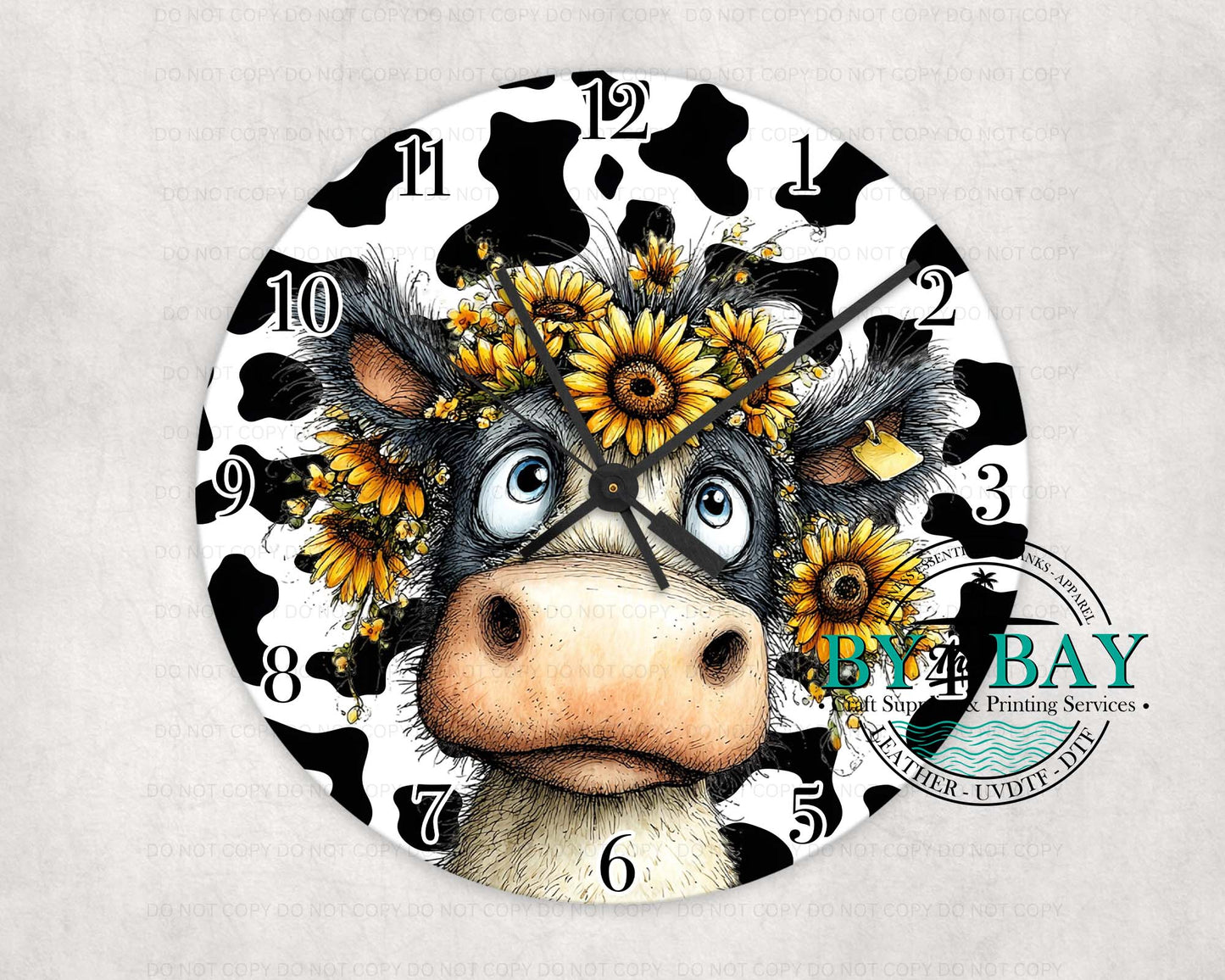 Funny Cow Clock