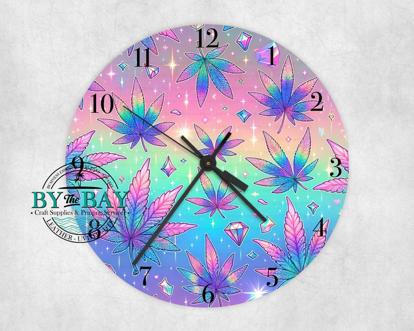 Glitter 420 Clock