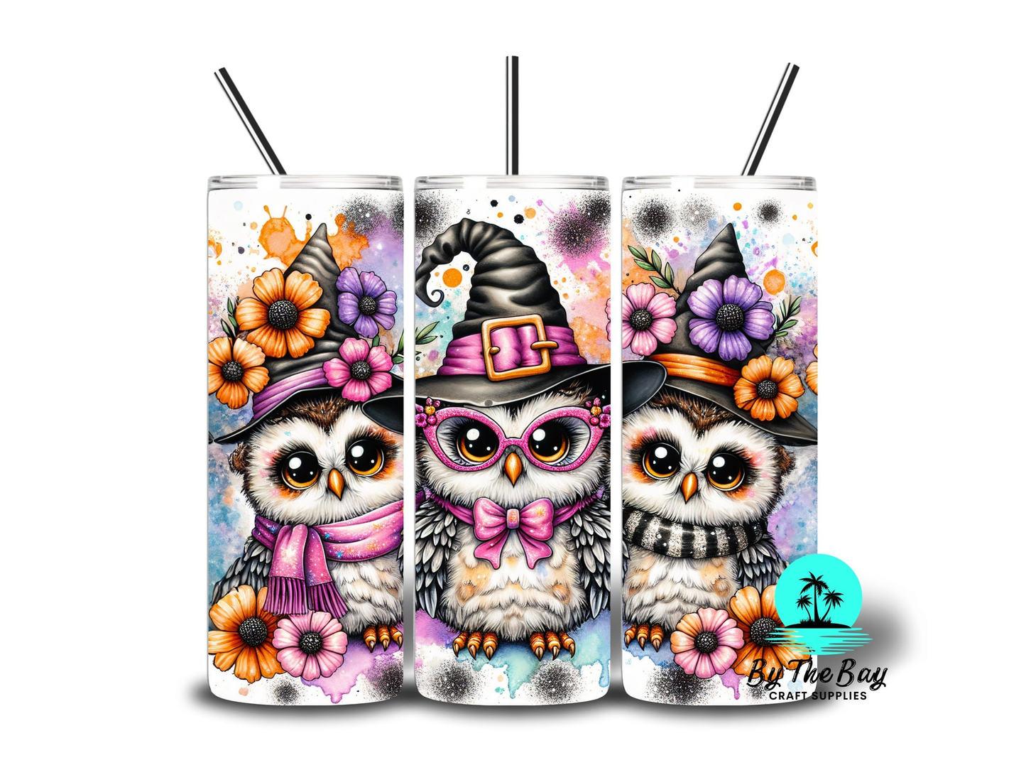 Halloween Owls 20oz SUB Print